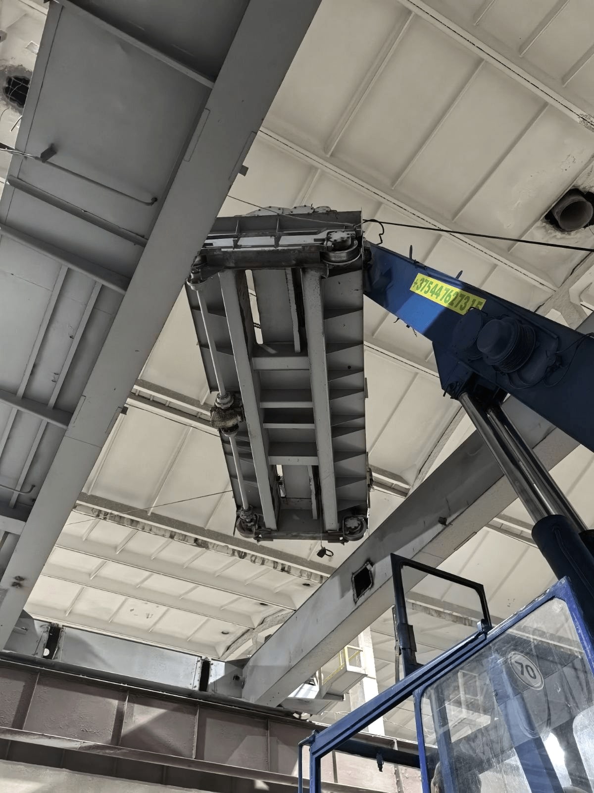 демонтаж крана ппр